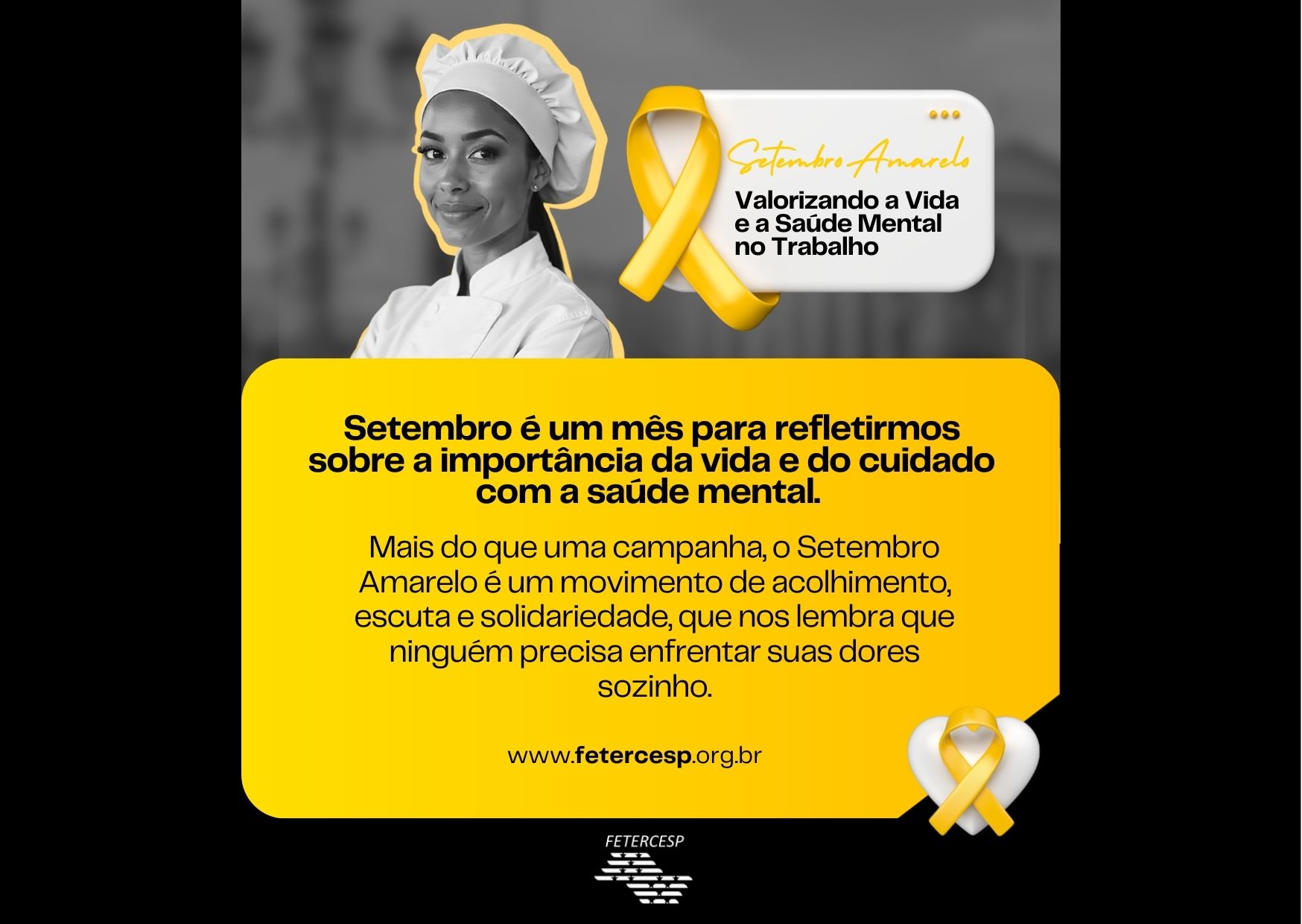 Setembro Amarelo: Valorizando a Vida e a Saúde Mental no Trabalho